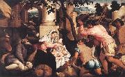 BASSANO, Jacopo Adoration of the Shepherds ss USA oil painting reproduction